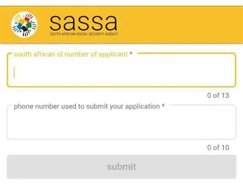 sassa service portal login